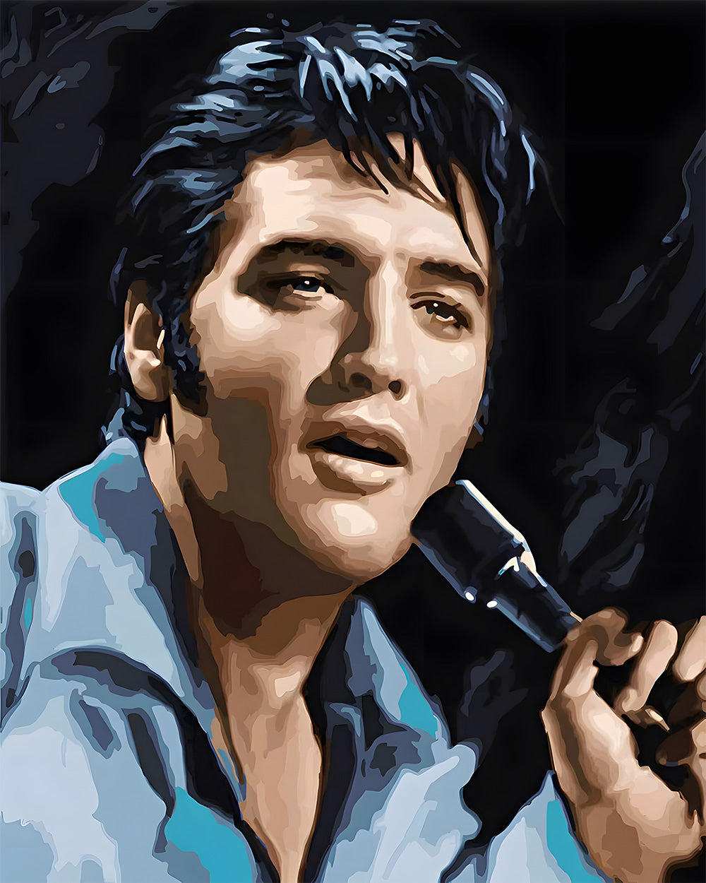 Zanger Elvis Presley Diamond Painting
