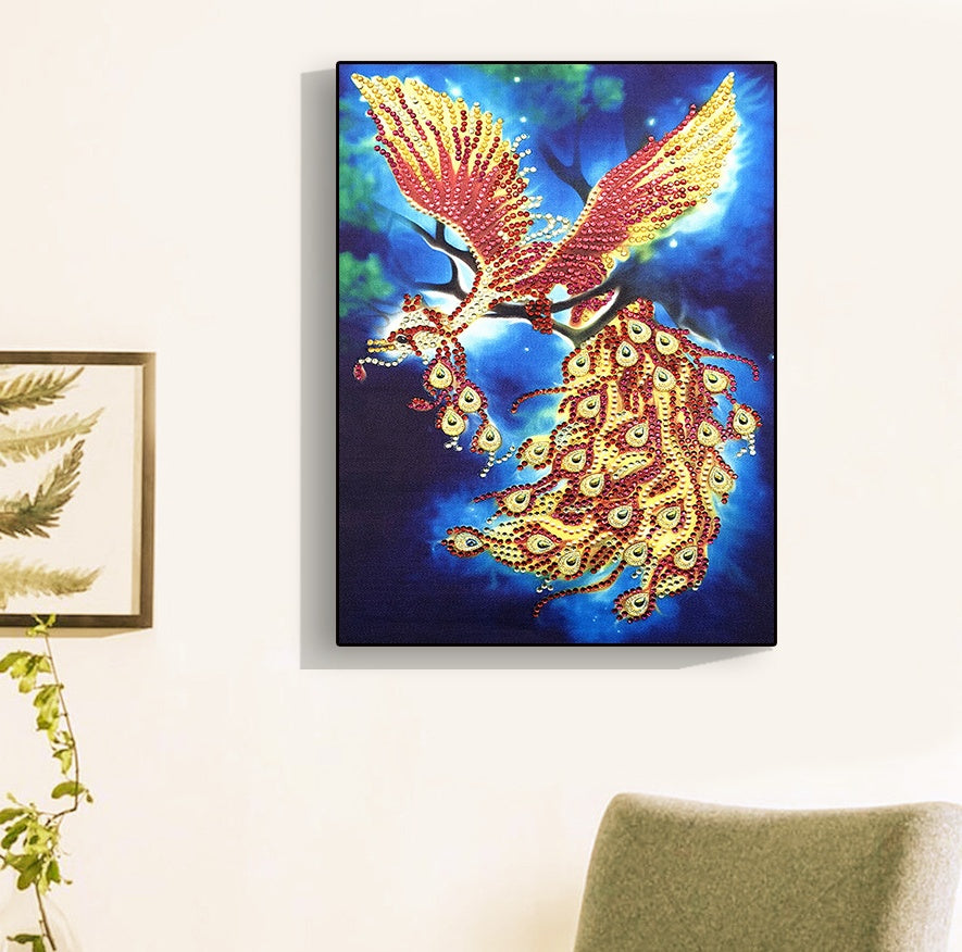 Speciaal Gevormde Strass Vliegend Diamond Painting