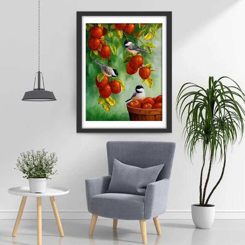 Appeloogst en Meesjes Diamond Painting