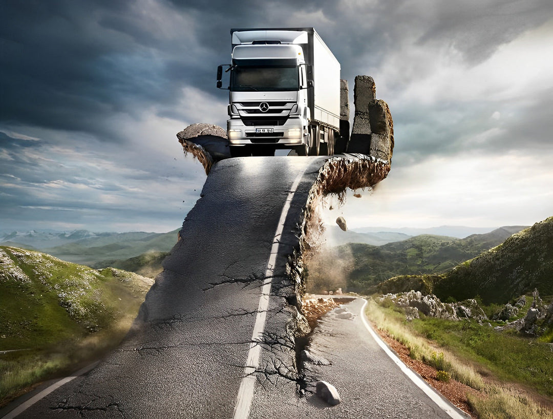 Avontuurlijke Rit over de Rand Diamond Painting