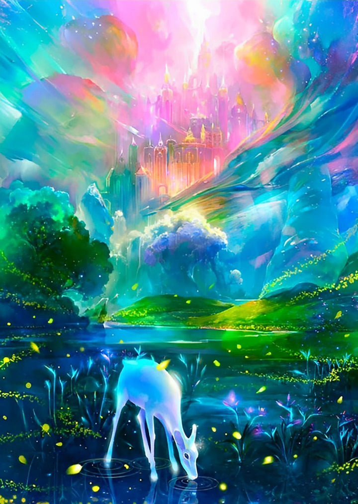 Droomachtige Wereld Diamond Painting