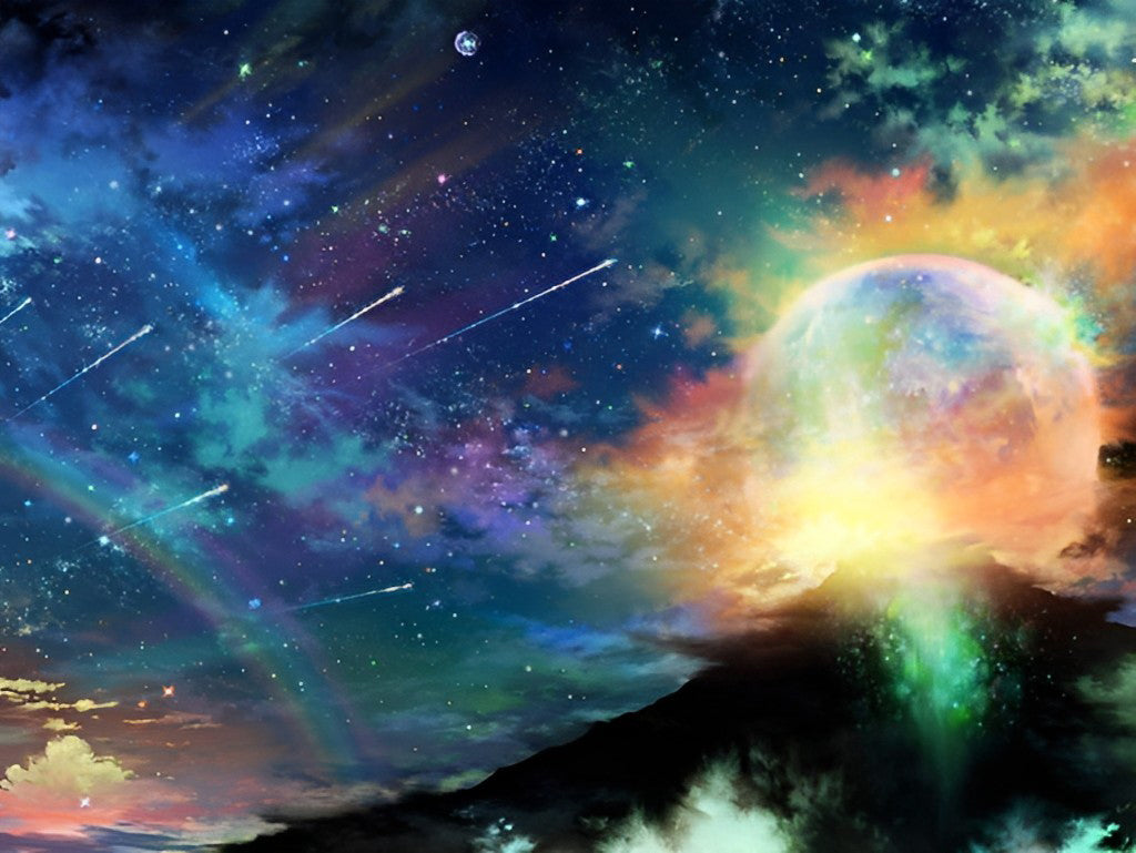 Een Fantasierijk Universum in Kleuren Diamond Painting