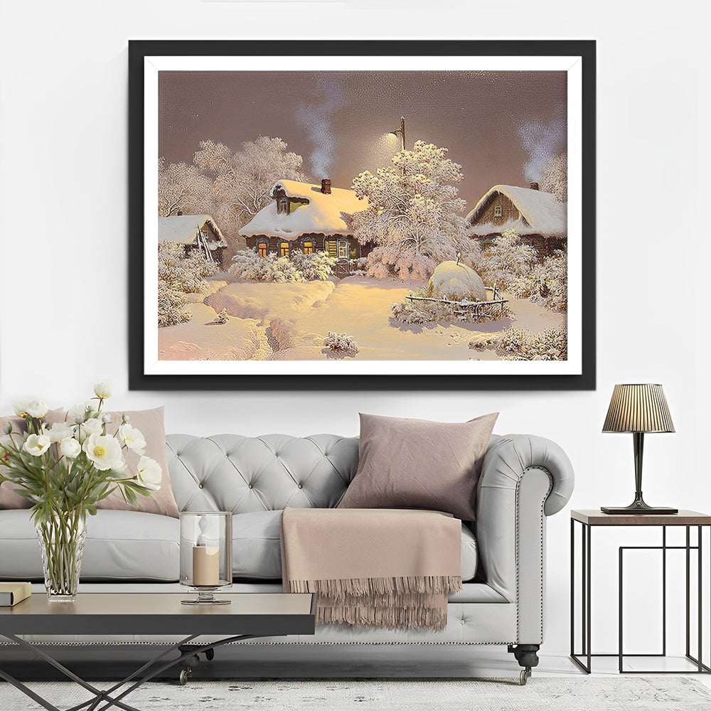 Een Ijswereld Diamond Painting