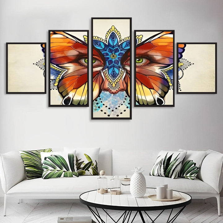 Een Mystiek Vossenmasker 5 Platen Diamond Painting