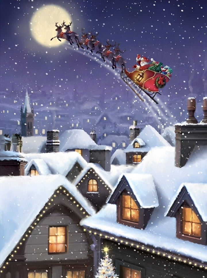 Een Uitstapje bij Maanlicht Diamond Painting