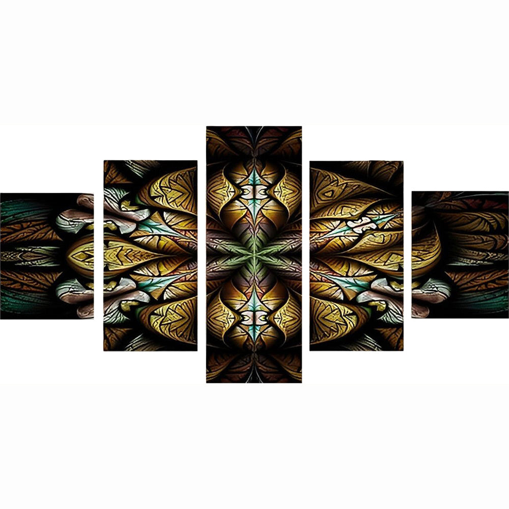 Fascinerende Radiale Mystiek in Verborgen Schoonheid 5 Platen Diamond Painting