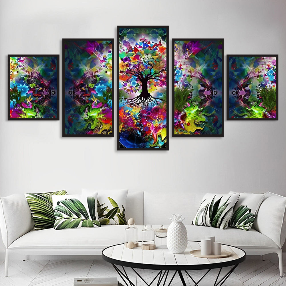 Flexibele Fantasiemix 5 Platen Diamond Painting