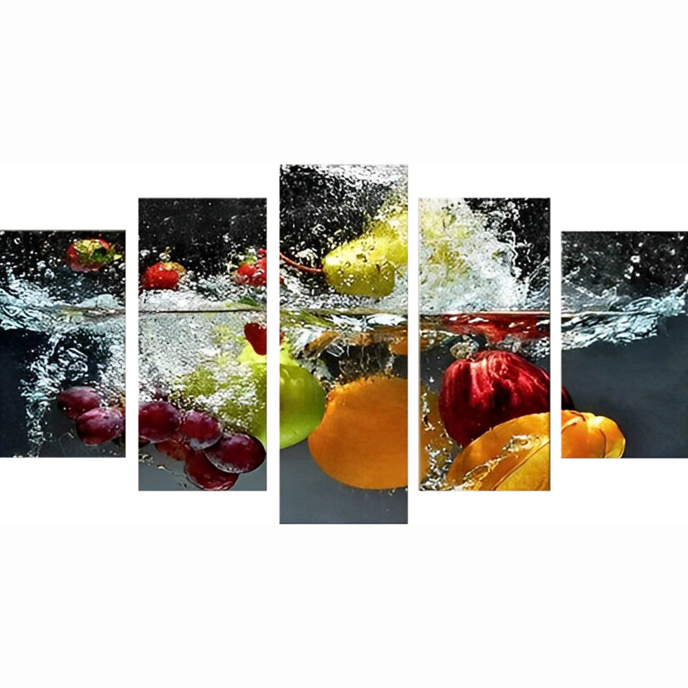 Fruit Ondergedompeld in Water 5 Platen Diamond Painting