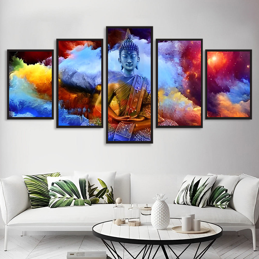 Heilige Boeddha 5 Platen Diamond Painting