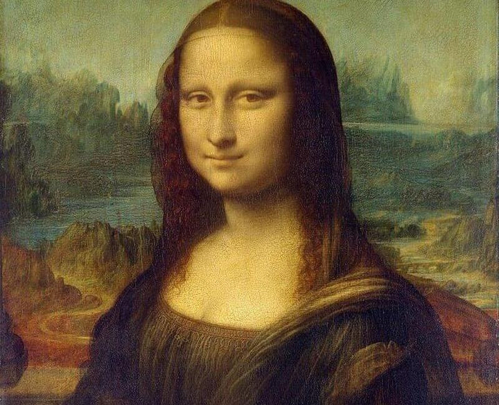 Het Portret van Mona Lisa Diamond Painting