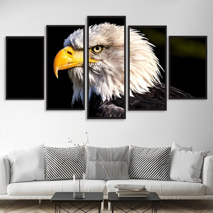 Imposante Amerikaanse Zeearend 5 Platen Diamond Painting