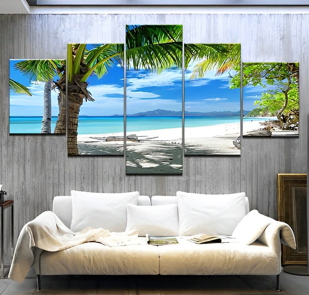 Kalm Muurdecoratie 5 Platen Diamond Painting