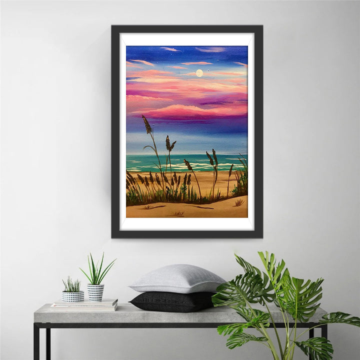 Kustlijnschilderij Diamond Painting