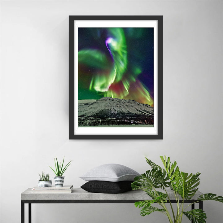 Lichtwervelend Tafereel Diamond Painting