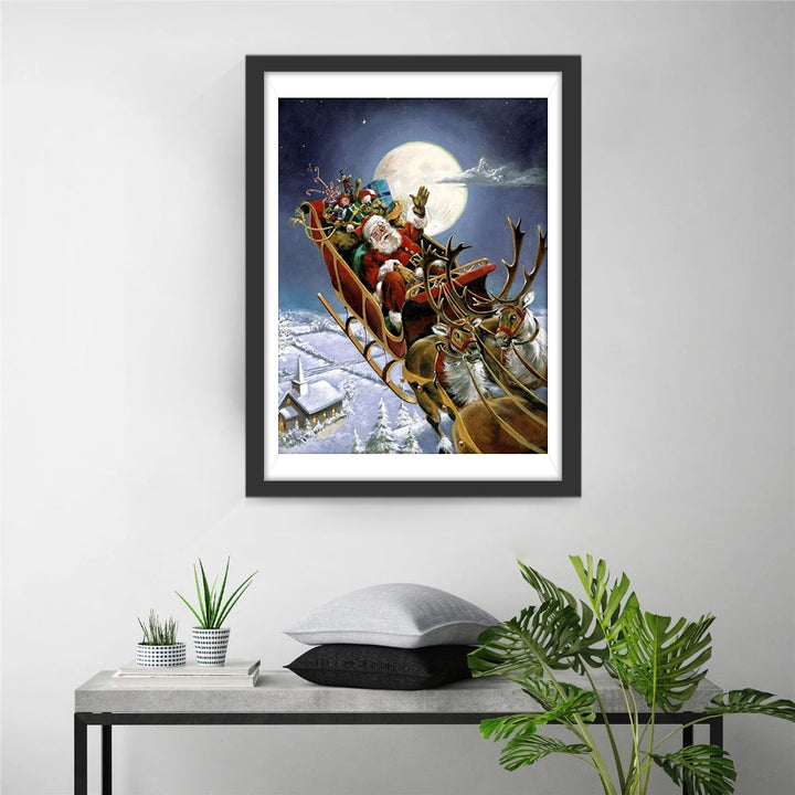 Magische Slee-avonturen Diamond Painting