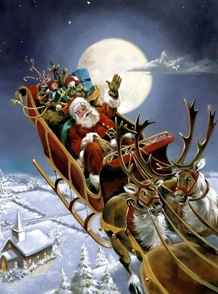 Magische Slee-avonturen Diamond Painting