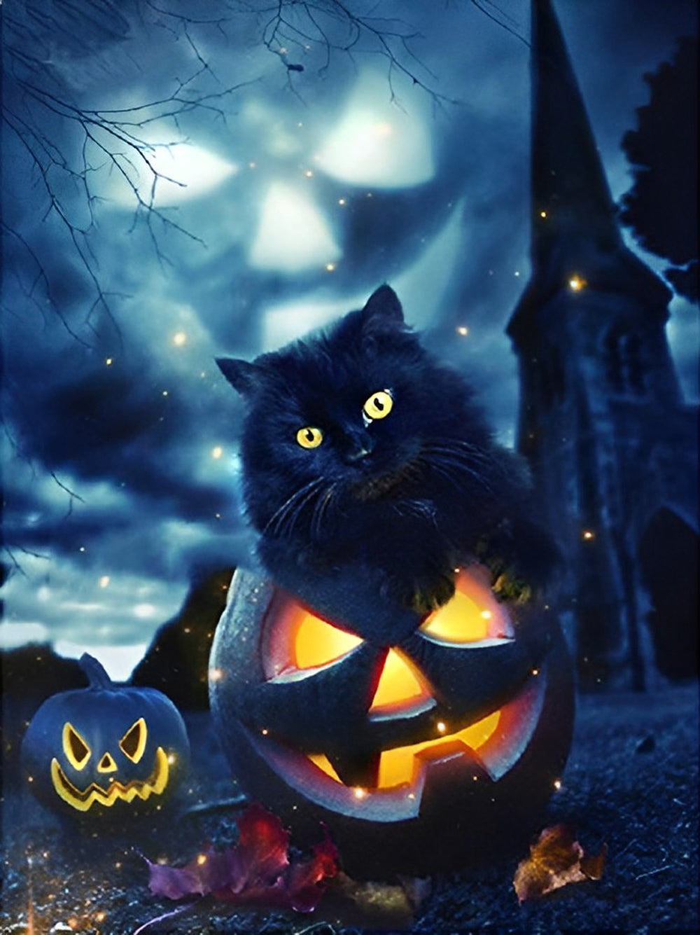 Mysterieus en Angstaanjagend Diamond Painting