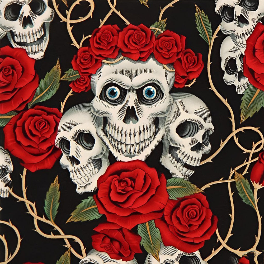 Mysterieuze een Griezelige Patroon Diamond Painting