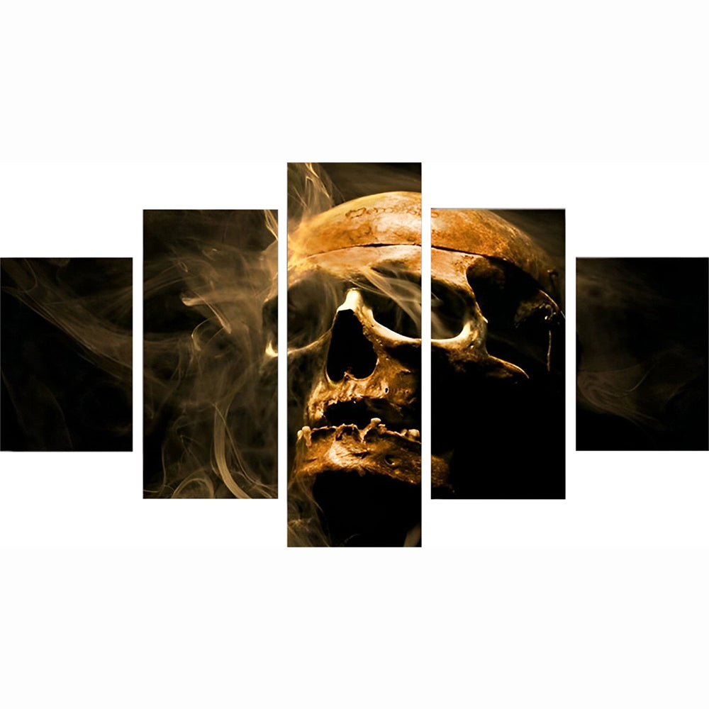 Mystieke Sfeer van Dood en Vergankelijkheid 5 Platen Diamond Painting