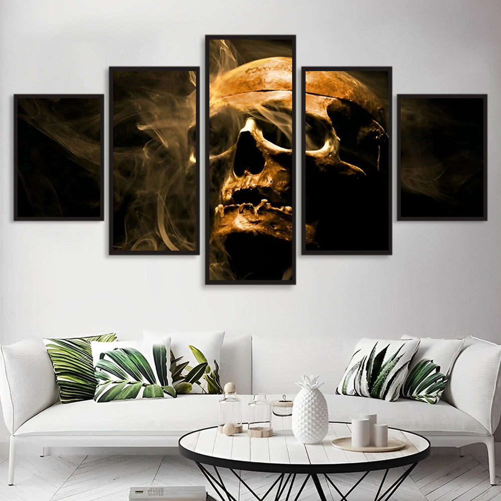 Mystieke Sfeer van Dood en Vergankelijkheid 5 Platen Diamond Painting