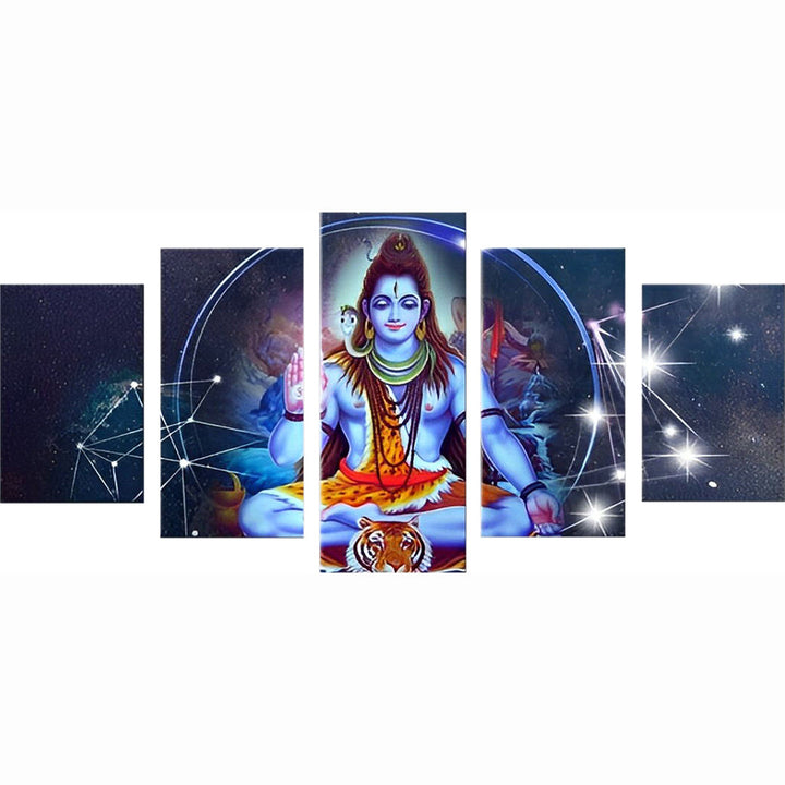 Mystieke Shiva 5 Platen Diamond Painting