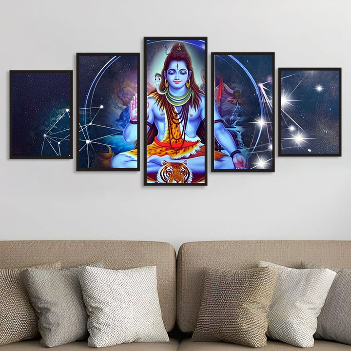 Mystieke Shiva 5 Platen Diamond Painting
