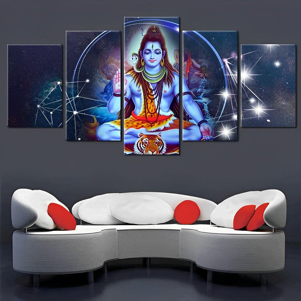Mystieke Shiva 5 Platen Diamond Painting
