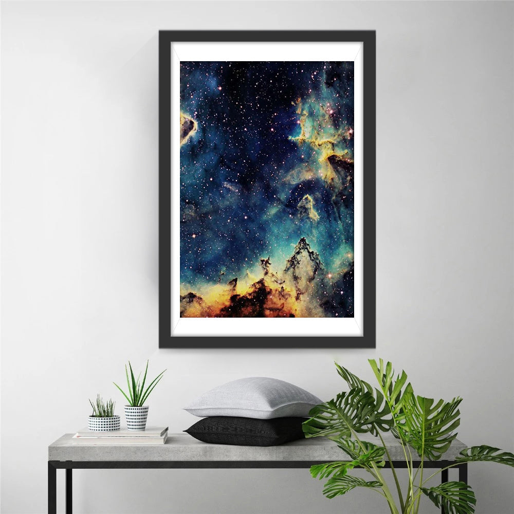 Oneindige Geheimen van de Sterrennevel Diamond Painting