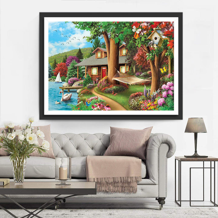 Prachtig Platteland Diamond Painting