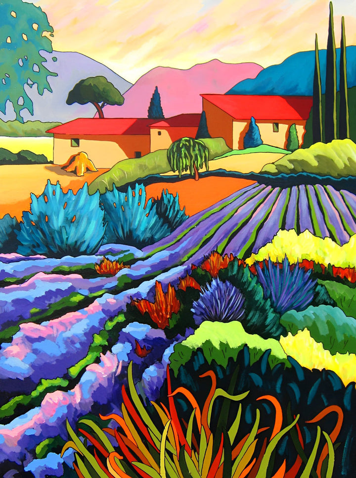 Regenboogvelden Diamond Painting