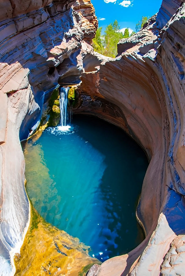 Spectaculaire Vormen en Kleuren van het Kloofdal Diamond Painting