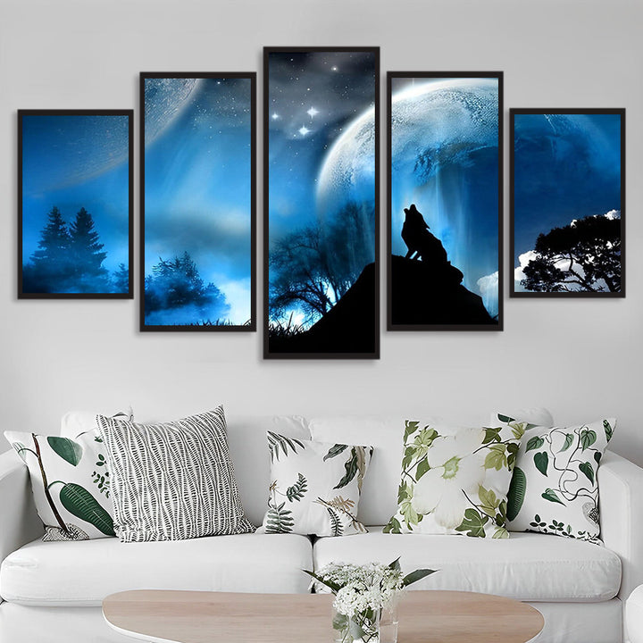 Stille Nachtgeheim 5 Platen Diamond Painting