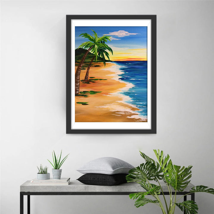 Strandparadijs Diamond Painting