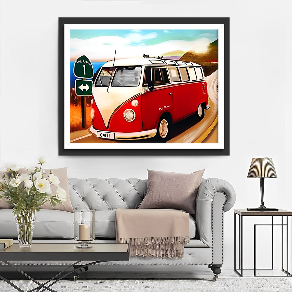 Vrijheid Gezellig Beeld Diamond Painting