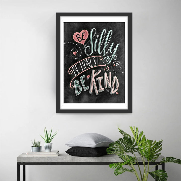 wees-gek-wees-eerlijk-wees-aardig-diamond-painting