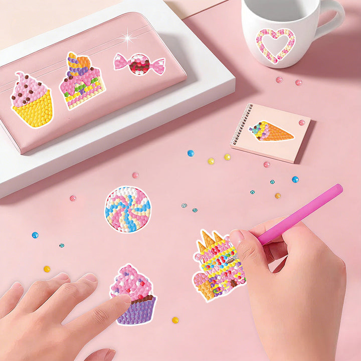 36 Stuks Happy Birthday Diamond Painting Stickers