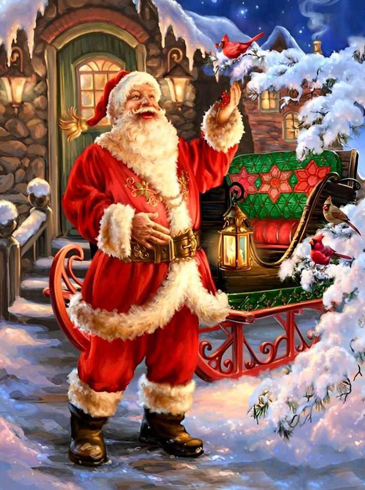 Kerst Diamond Painting DPCHRH1202