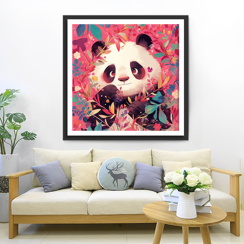 Panda Diamond Painting DPLOMAYF103