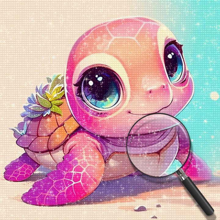 Schildpad Diamond Painting DPLOMAYF108