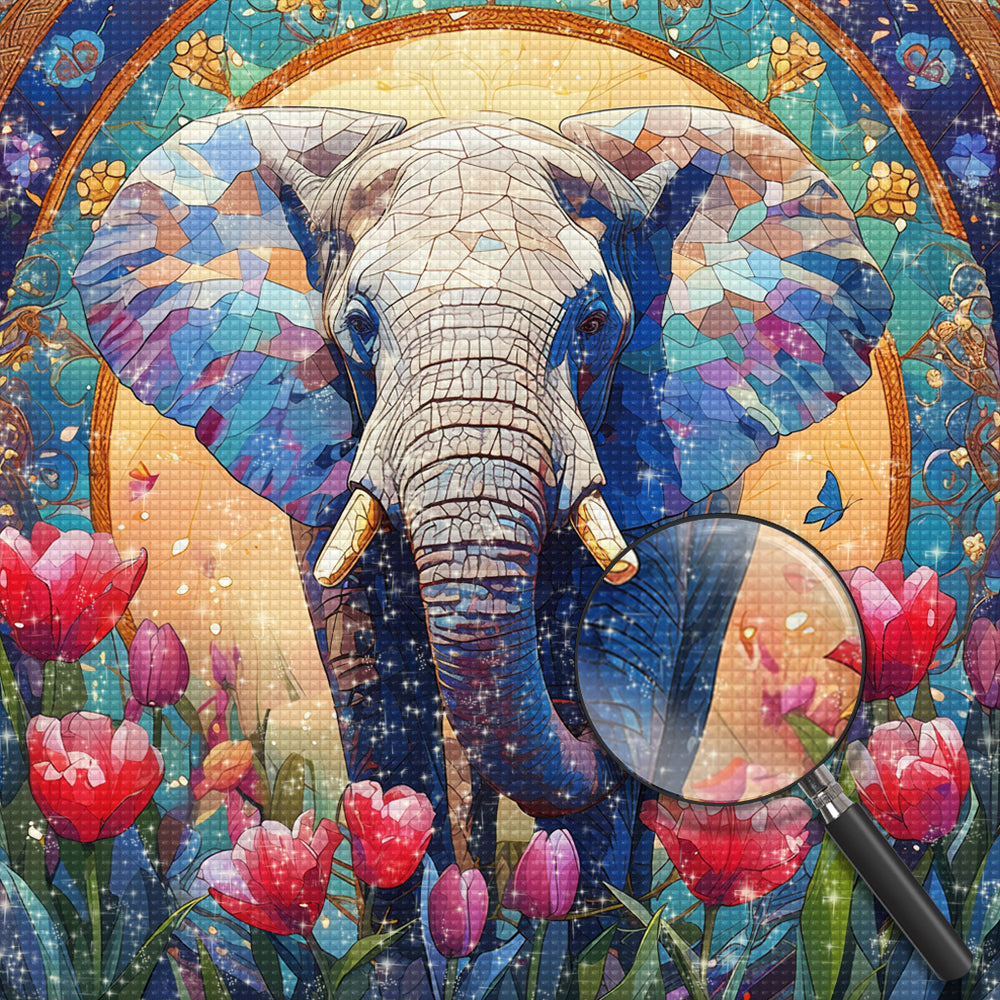 Olifant Diamond Painting DPLOMAYF2