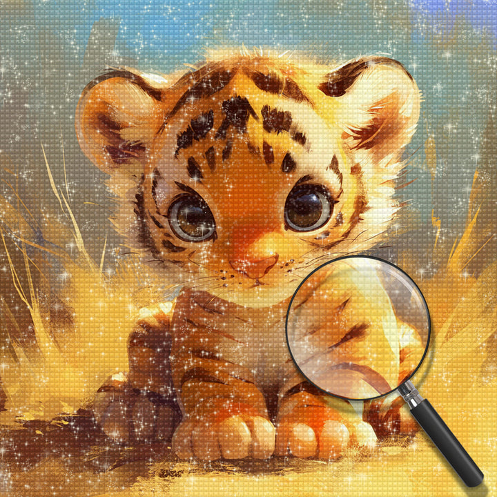 Tijger Diamond Painting DPLOMAYF42