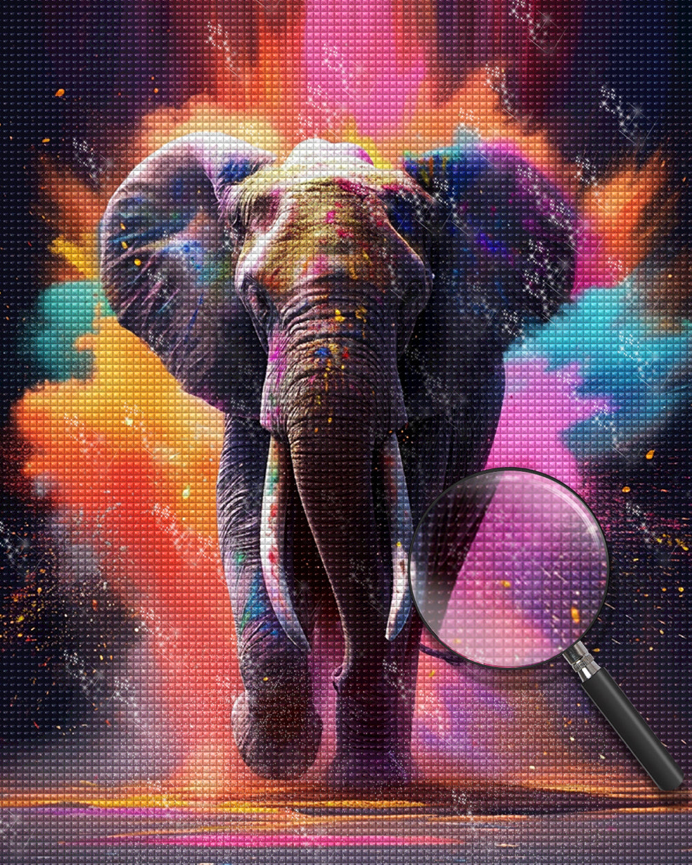 Olifant Diamond Painting DPLOMAYL199