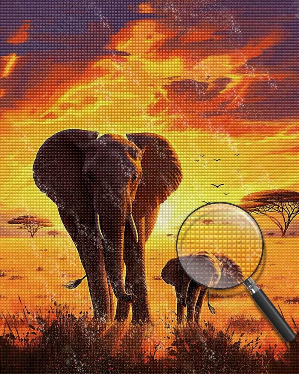 Olifant Diamond Painting DPLOMAYL200