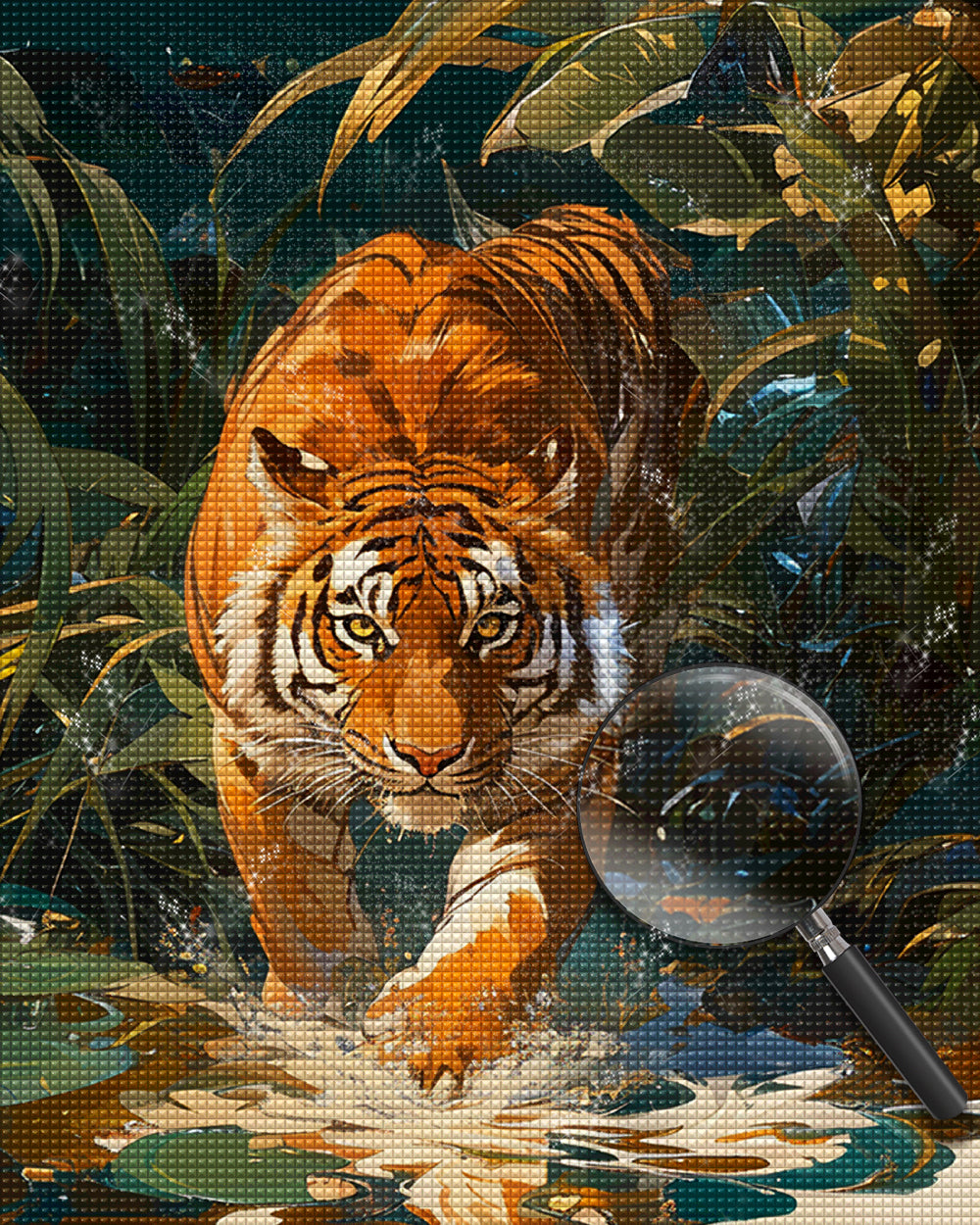 Tijger Diamond Painting DPLOMAYL302