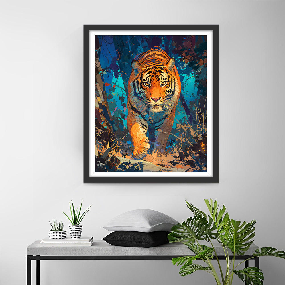 Tijger Diamond Painting DPLOMAYL303