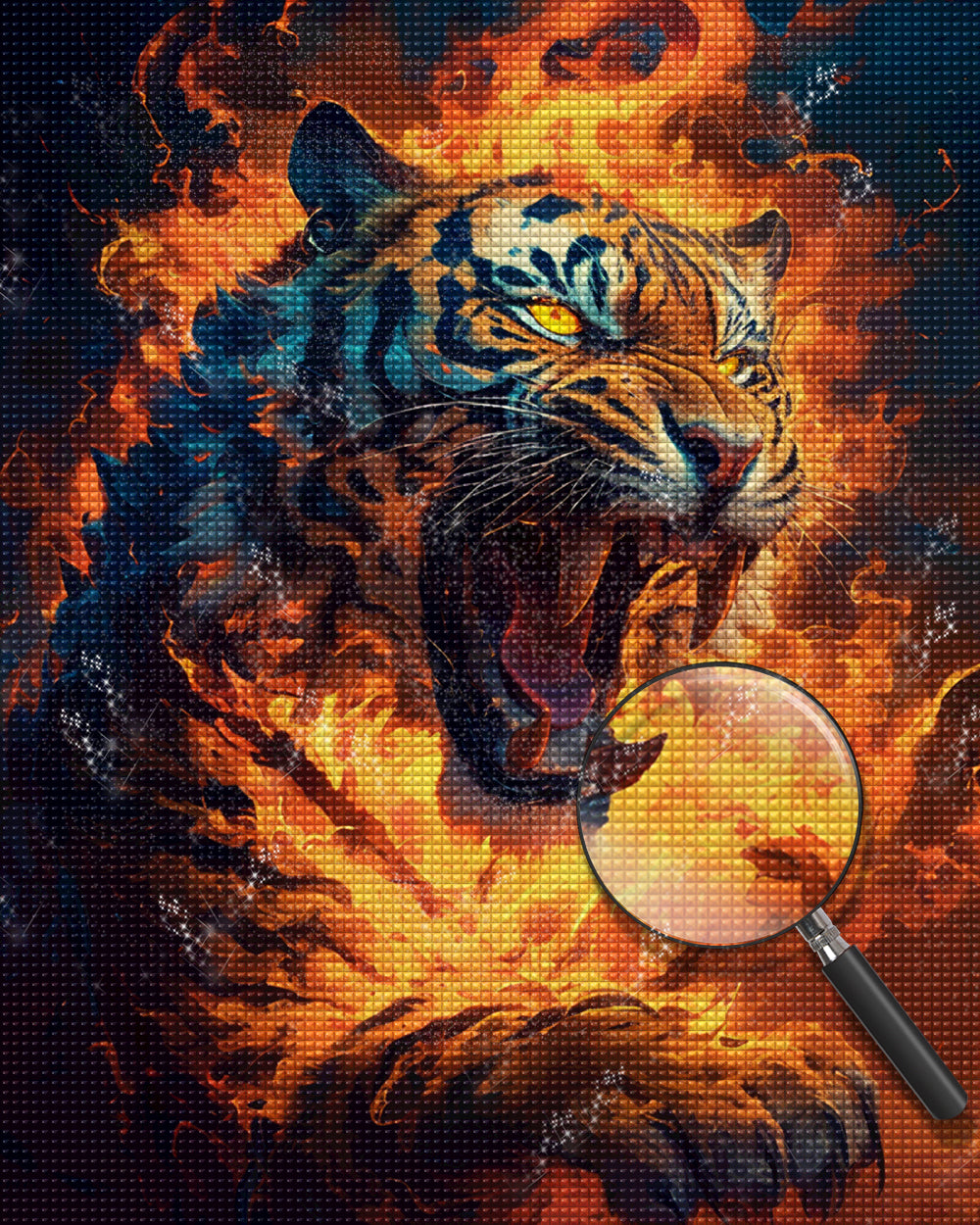 Tijger Diamond Painting DPLOMAYL305