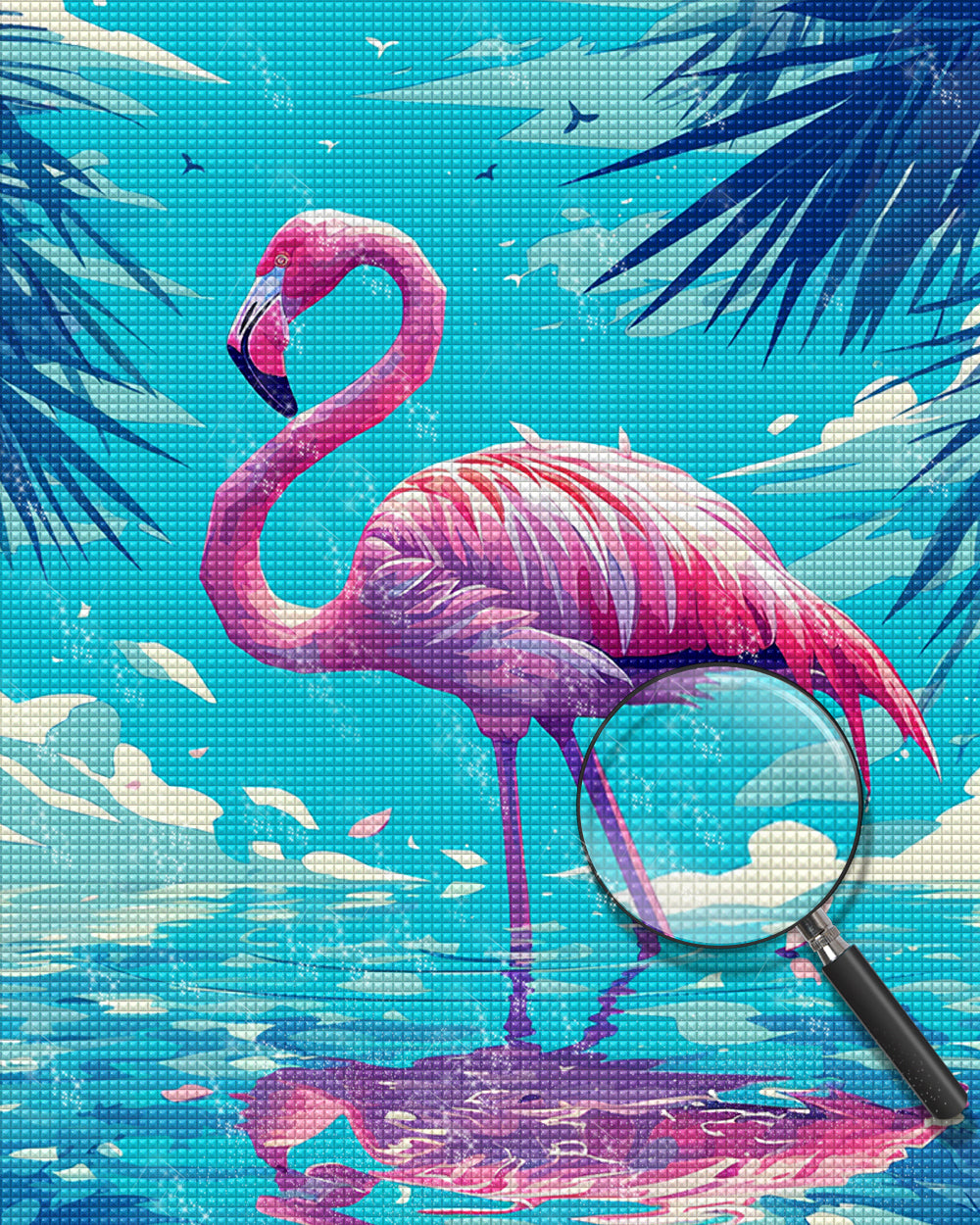 Flamingo Diamond Painting DPLOMAYL330