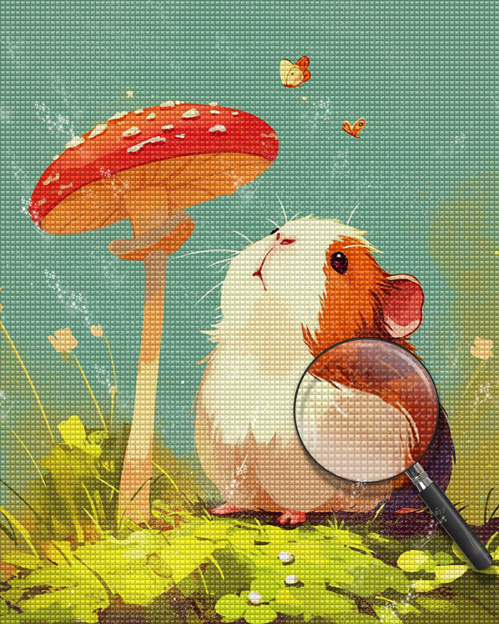 Hamster Diamond Painting DPLOMAYL358