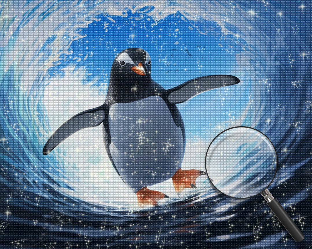 Pinguïn Diamond Painting DPLOMAYW474