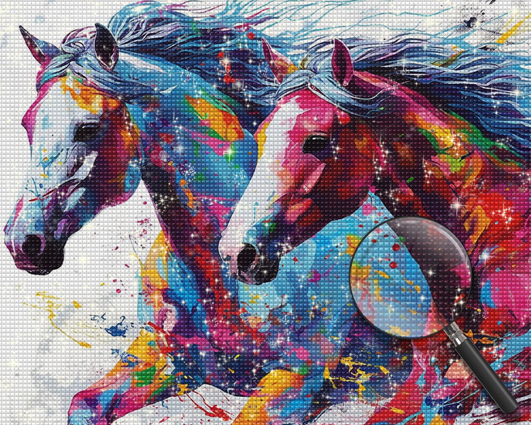 Paard Diamond Painting DPLOMAYW479